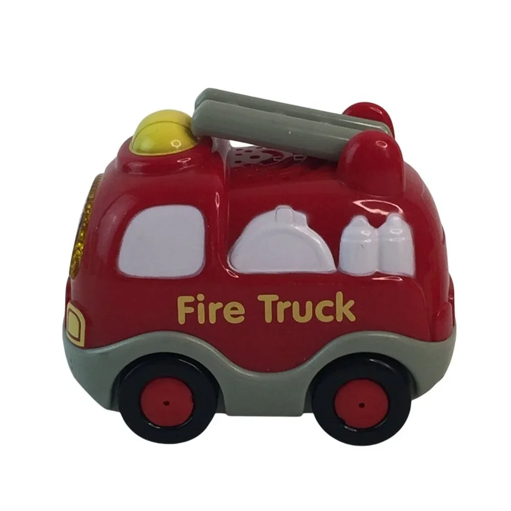 vTech Go Go Smart Wheels Fire Truck Ambulance Rescue Vehicle Lot Tested‎